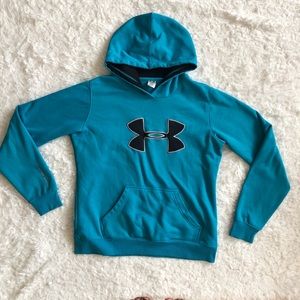 Blue under armour hoodie